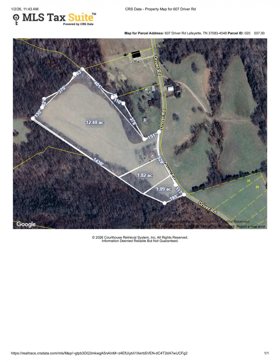 607-Driver-Rd For Sale