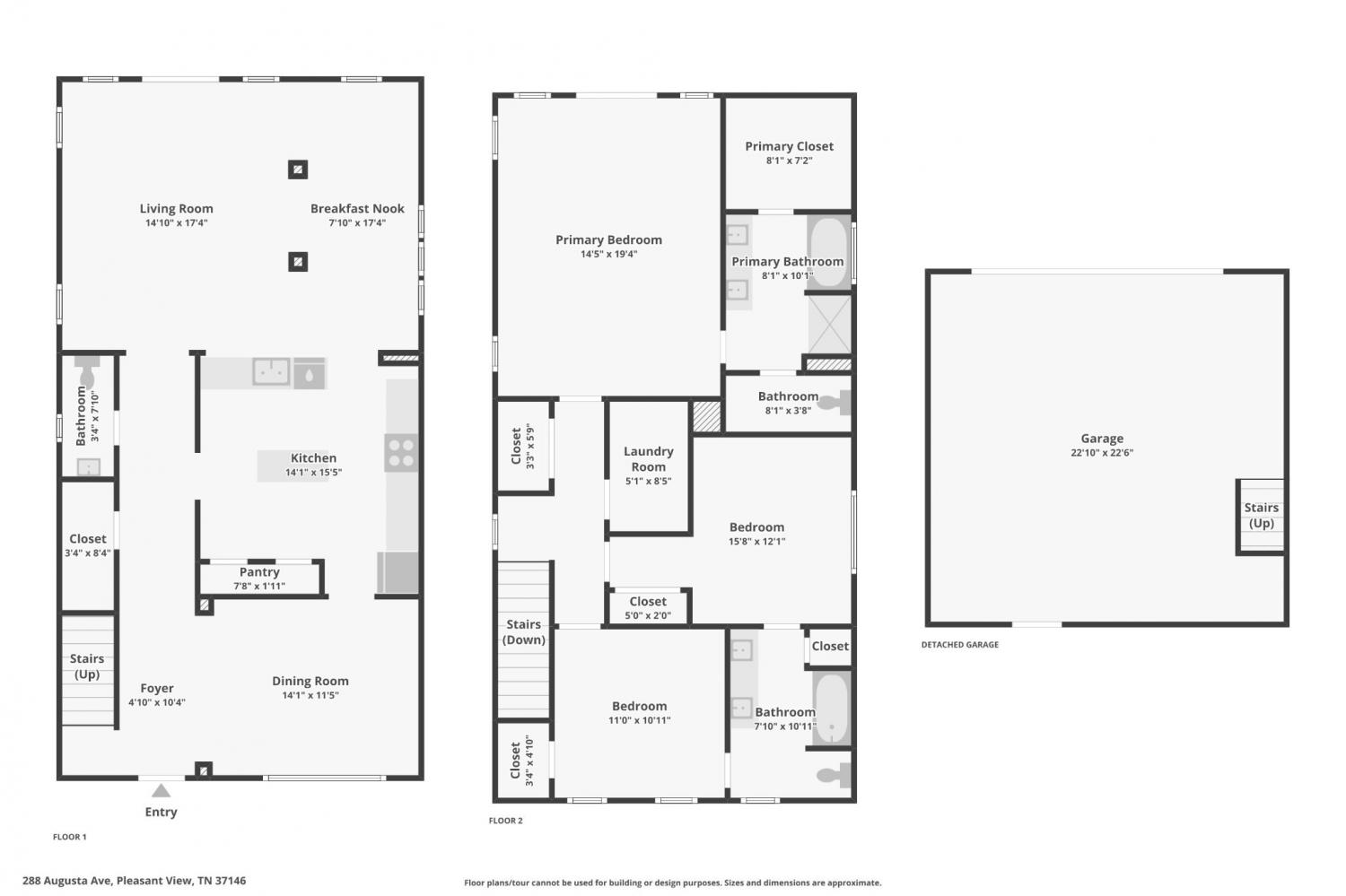 288 Augusta Ave TN 37146 For Sale - 